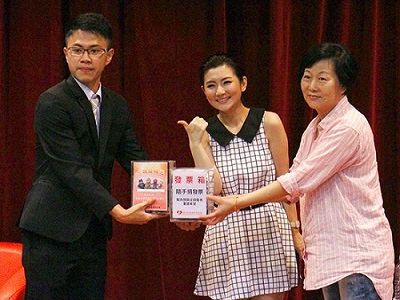 浴火重生 Selina校園演講 鼓勵青年學子珍惜生命