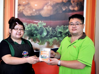 感謝麥味登碧華店，力挺陽光保衛愛心
