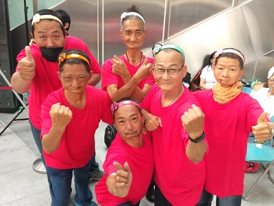 穿樂光陰的故事音樂會  陽光口友組「安可小虎隊」獻舞藝