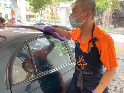 防疫期間，陽光加油站持續為身障員工加油打氣