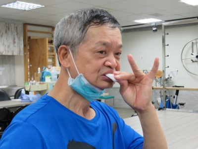 抗癌七年勤復健，癌男變猛男