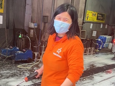 幸好有這份工作，讓我可以照顧病母