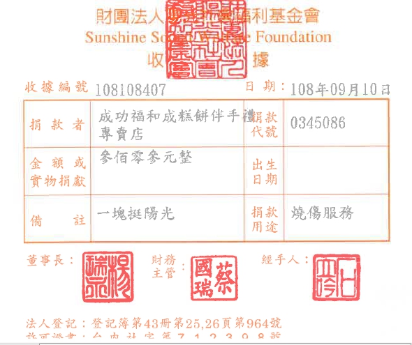 成功福和成糕餅伴手禮專賣店
