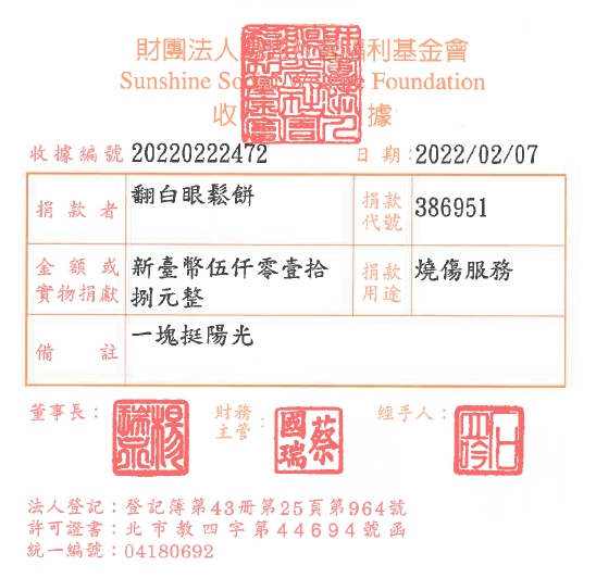 翻白眼鬆餅