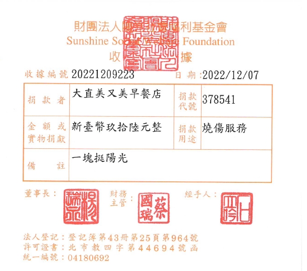 大直美又美早餐店