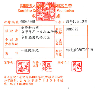 南亞科技與臺灣拜耳一日志工活動