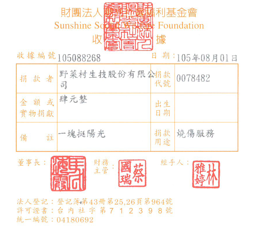 野菜村生技股份有限公司-三民