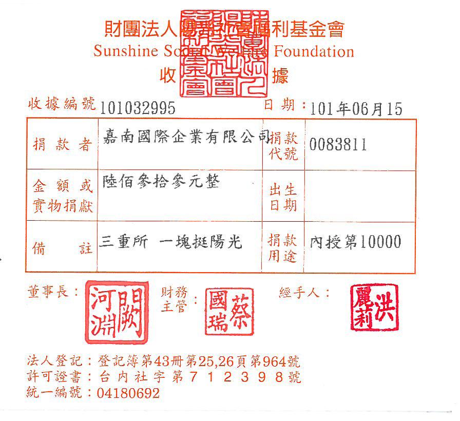 嘉南國際企業有限公司-三重所