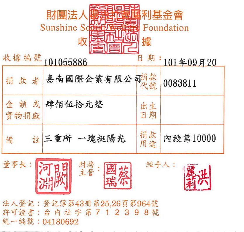 嘉南國際企業有限公司-三重所