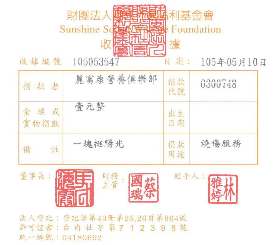 麗富康營養俱樂部
