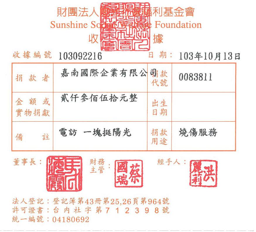 嘉南國際企業有限公司-電訪