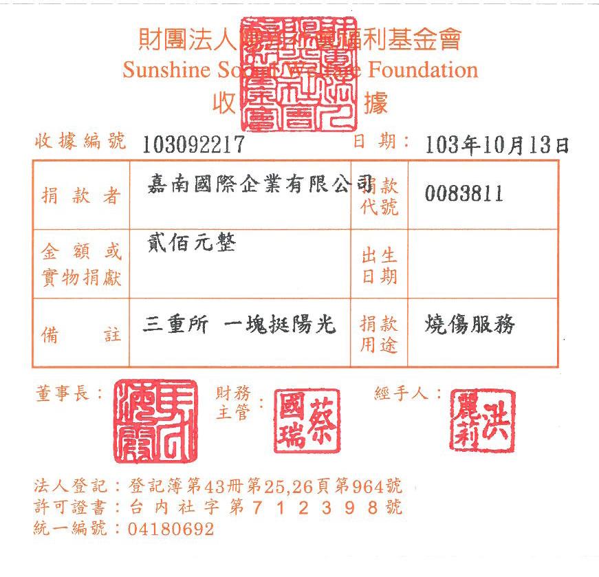 嘉南國際企業有限公司-三重所
